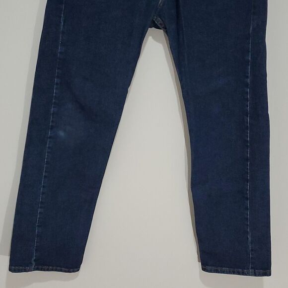 LEVI'S 505 Dark Wash 30x30 Straight Leg Jeans - Picture 3 of 8